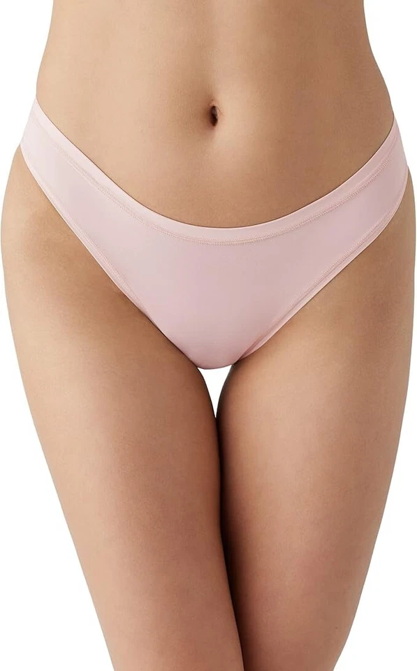 B.tempt'd by Wacoal L1669 Base Rose Smoke Future Panty Pierna Alta Talla XL Foto 1 de 4