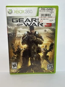 Gears of War 3 (Microsoft Xbox 360, 2011) CIB Complete w/ Manual & Stickers - Picture 1 of 7