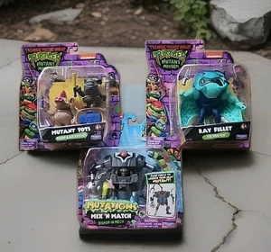 Tales of Teenage Mutant Ninja Turtles Ray Fillet Bishop Mech Bebop & Rocksteady - Foto 1 di 7