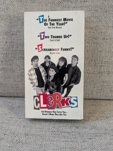 CLERKS | VHS 1995 | KEVIN SMITH CLASSIC Comedy Jay Silent Bob - Picture 1 of 5