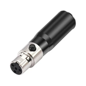 4-poliger Mini-XLR-Adapter, 4-polig, kompakt, für Live-Auftritte, Aufnahmen, - Picture 1 of 6
