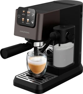 GRUNDIG Espressomaschine KSM 5330, mit integriertem Milchbehälter - Picture 1 of 7
