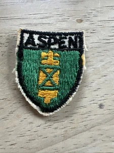 Patch "ASPEN" Capital Area BSA Philmont Scout Vintage 1978 - Foto 1 di 6