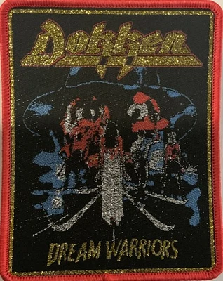 NO CLASS PATCHES Dokken - Dream Warriors 3" x 4" Woven Patch [80s Hair Metal]