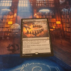 Blasphemous Edict - Foundations (FDN) MTG NM - Picture 1 of 6
