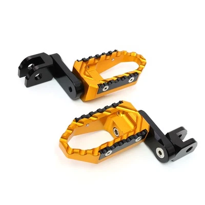 40mm Extension TRC Gold Wide Footpegs Gold For Honda CBF 1000 / F 06-16 15 14 - Imagem 1 de 4