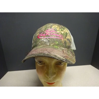 Chapéu Camuflado Camuflado Camuflado com Costas em Malha para Mulheres da Team Realtree - Imagem 1 de 4