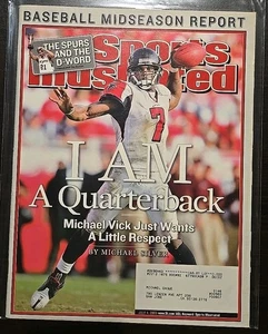 Sports Illustrated Magazine July 4, 2005 Michael Vick NFL Atlanta Falcons - Picture 1 of 2