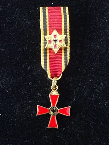 (S1-15x) Stern zum Großkreuz Bundesverdienstkreuz Miniaturorden Miniatur - Picture 1 of 5