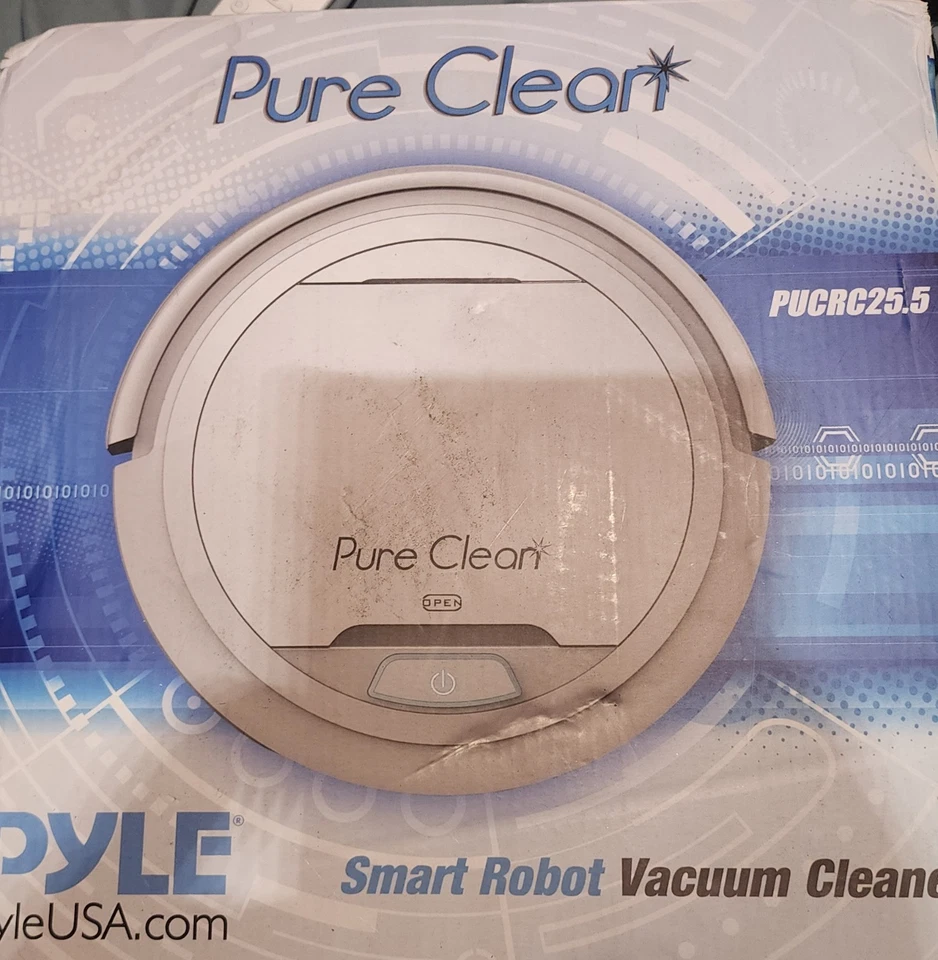 Pyle Pure Clean Automatic Smart Robot Vacuum PUCRC25.5 WHITE - Image 1 of 2