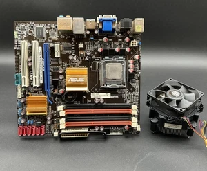 ASUS P5QL-M EPU/CM5571/DP_MB LGA775 MOTHERBOARD - Intel Dual Core E5400 - 2.7ghz - Picture 1 of 4