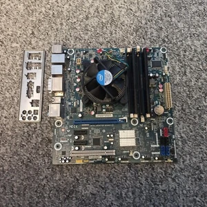 Intel DH67BL Server Mainboard + Intel E3-1225 16GB Ram Blende Kühlkörper/Lüfter - Bild 1 von 8