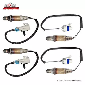 Set of 4 Bosch Oxygen O2 Sensor for 2008-2014 GM V8 4.8L 5.3L 6.0L 6.2L - Foto 1 di 1