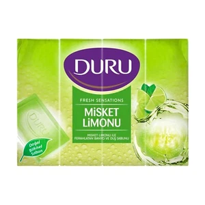 JABÓN DE BAÑO BARRA LIMA DURU Fresh Sensations 4x 150 g total 600 g/21,2 oz - Imagen 1 de 1