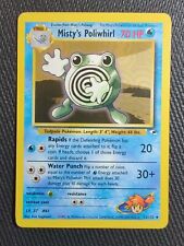 Pokémon TCG Misty's Poliwhirl Gym Heroes 53/132 Regular Unlimited Uncommon NM