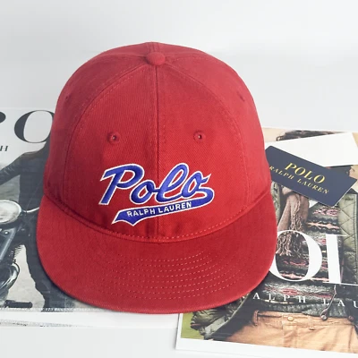 Polo Ralph Lauren Men's Logo Washed Twill Ball Cap Size Red Adjustable - Image 1 of 3