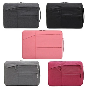 11" 13" 14.3" 15.6" Laptop Handbag Sleeve Case Shockproof Waterproof Durable Bag - Picture 1 of 16