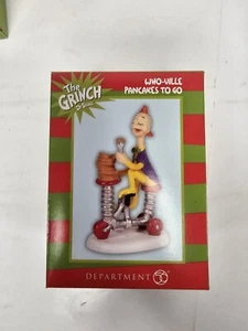 Department 56 Grinch Village, Whoville Pancakes To Go (6001207) - Picture 1 of 2