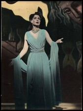 LIBERTAD LAMARQUE MEXICAN MOVIE STAR STUNNING PORTRAIT 1950s VINTAGE Photo 591