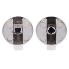 Metal 8mm Universal Silver Gas Stove Control Knobs Adaptors Oven Switch# JL Cq