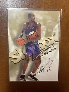 1997-98 Skybox Danny Manning Auto Autographics - Picture 1 of 2