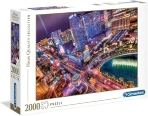 Clementoni Jigsaw Puzzle 2000 Pieces Las Vegas HQC - Picture 1 of 2