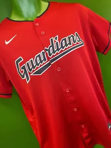 MLB Cleveland Guardians Team Jersey Youth Large 14-16 NWT - Picture 1 of 8