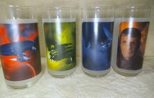Star Track drinking glass's tumblers - set of four - Picture 1 of 2