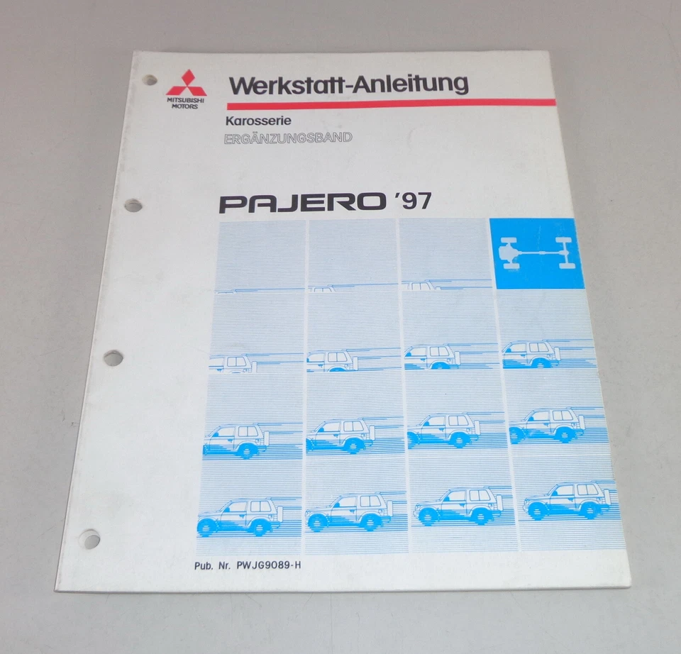 Manuale Officina Supplemento Mitsubishi Pajero V20 Modello Dell'Anno 1997 - Immagine 1 di 1