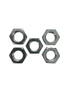 5/8-18 Fine Hex Jam Nuts (5 Pack) - Picture 1 of 3