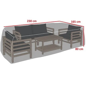CAMPANA PROTECTORA PARA MUEBLES DE JARDÍN RECTANGULAR 230x165 x 80 cm CAPUCHA HUSES JARDÍN - Imagen 1 de 4