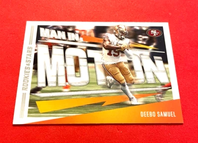 Deebo Samuel .. MAN IN MOTION .. San Francisco 49ers .. 2023 Rookies & Stars - Image 1 of 2