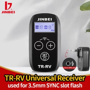 JINBEI TR-RV 2.4GHz Wireless Trigger SYNC Slot Receiver 3.5mm Universal Remote C - Picture 1 of 5