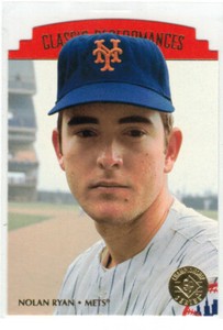 1995 SP CHAMPIONSHIP CLASSIC PERFORMANCES DIE CUT NOLAN RYAN #CP2 NICE!