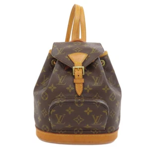 LOUIS VUITTON M51137 Backpack · Daypack Mini Montsouris Monogram canvas - Picture 1 of 22