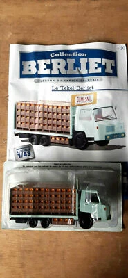1/43 camion Berliet Tekel 5T Brasseur Dumesnil 1968 Ixo Hachette + Livret n°30 - Photo 1/4