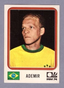 ADEMIR Figurine Panini WC MUNCHEN 74 Original Sticker NEW #163 - Picture 1 of 2