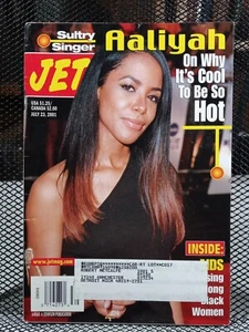 AALIYAH Singer Hot RIP R&B Racial Black Americana JET Magazine July 23 2001 - Picture 1 of 1
