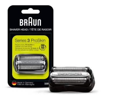HOT Braun 32B Replacement Electric Shaver Head Foil Cassette Series 3 ProSkin Bl - Bild 1 von 4