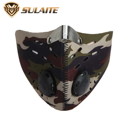 Cycling Face Mask Dust Face Mask Washable Activated Carbon Mask Men's Face Cover - Image 1 of 4