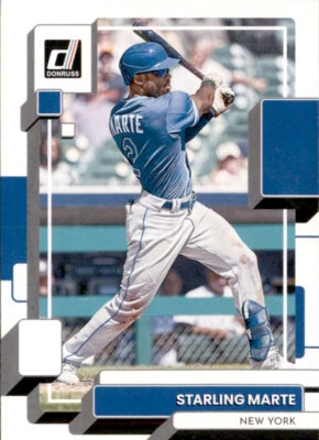 Starling Marte - New York Mets 2022 Panini Donruss Baseball #206 - Image 1 of 2
