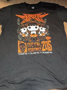 T-shirt Funko Pop, Tees Baby Metal Resistance adulto taglia piccola, 2015 rara - Foto 1 di 1