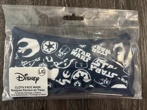 Disney STAR WARS Cloth Face Mask - Sealed - Size LARGE - Picture 1 of 3