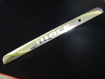 CHROME LINE REAR TRUNK TAIL COVER TRIM FOR TOYOTA HIACE COMMUTER 2011-2013 V.2 Foto 1 de 4