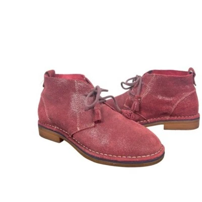 Hush Puppies Womens Cyra Catelyn Burgundy Tassel Ankle Boots Size 7.5 - Image 1 of 4