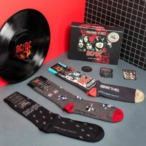Official AC/DC Socks Pack by Stereo Socks - Picture 1 of 5