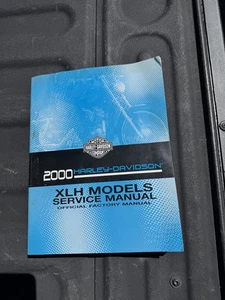Harley-Davidson XLH 2000 modelos manual de reparación de servicio OEM 99484-00A olor a almizcle - Imagen 1 de 9