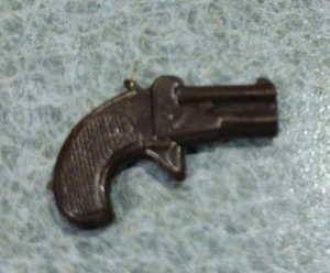 1960's-70's Auth/Orig Marx Johnny Jane West Cowboy Brown Derringer Nice Cond - Picture 1 of 2