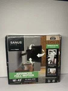 SANUS Elite - Advanced Full-Motion TV Wall Mount for Most TVs 19"-43" - Picture 1 of 2