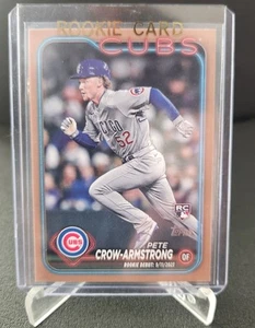 2024 Topps - Debut Novato PCA Pete Crow-Armstrong-Brown Border/2024 (RC) - Imagen 1 de 2